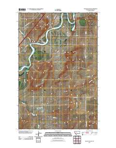 Nelson Island 2011 topographic map thumbnail