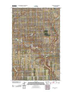 Martin Lake 2011 topographic map thumbnail