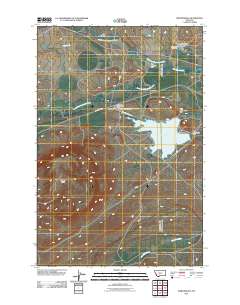Martinsdale 2011 topographic map thumbnail