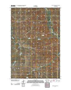 Loony Hollow 2011 topographic map thumbnail