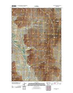 Oliver Point 2011 topographic map thumbnail