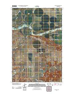 Nickwall 2011 topographic map thumbnail