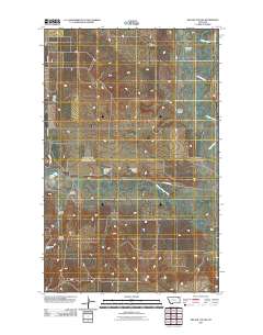 Nielsen Coulee 2011 topographic map thumbnail