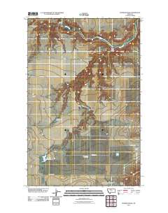 Penzer School 2011 topographic map thumbnail