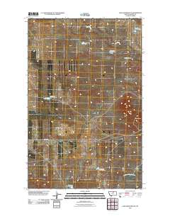 Lake Seventeen NE 2011 topographic map thumbnail