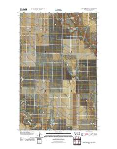 Lake Thibadeau NE 2011 topographic map thumbnail