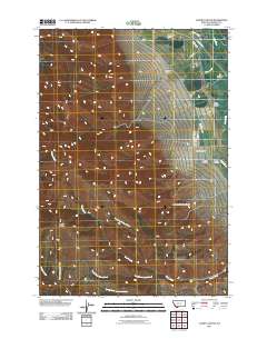 Laurin Canyon 2011 topographic map thumbnail