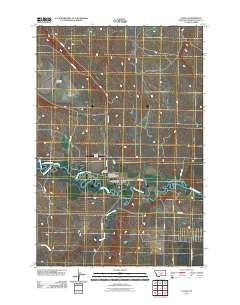 Lavina 2011 topographic map thumbnail