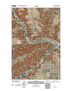 Loma West 2011 topographic map thumbnail
