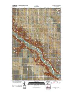 Lost River NE 2011 topographic map thumbnail