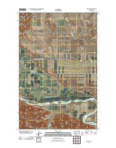 Kintyre 2011 topographic map thumbnail