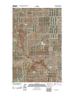 Pea Lake 2011 topographic map thumbnail