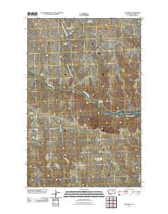 Pea Ridge 2011 topographic map thumbnail