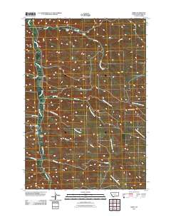 Kirby 2011 topographic map thumbnail