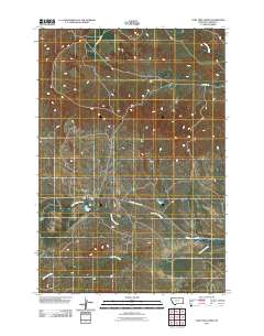 Lone Tree Creek 2011 topographic map thumbnail