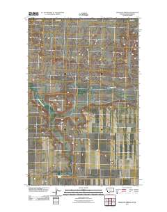 Mosquito Springs 2011 topographic map thumbnail