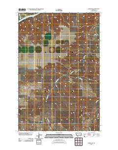Marsh SW 2011 topographic map thumbnail