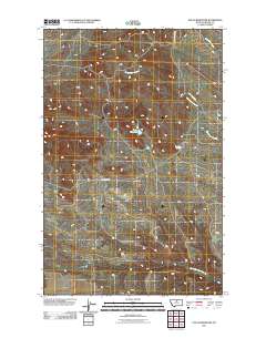 Nolan Reservoir 2011 topographic map thumbnail