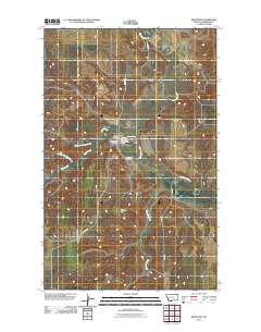 Redstone 2011 topographic map thumbnail
