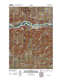 Reed Point 2011 topographic map thumbnail