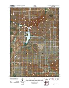 Willow Creek Reservoir 2011 topographic map thumbnail