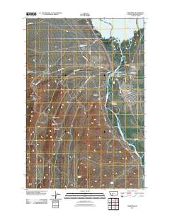 Townsend 2011 topographic map thumbnail