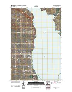 Townsend NE 2011 topographic map thumbnail