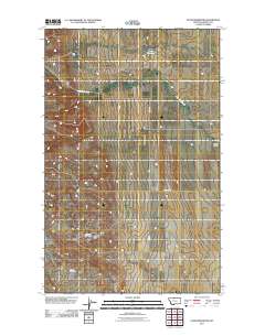 Vaver Reservoir 2011 topographic map thumbnail