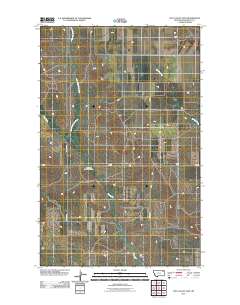 Tule Valley East 2011 topographic map thumbnail