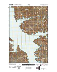Spring Creek Bay 2011 topographic map thumbnail