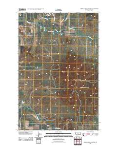 Spring Creek Junction 2011 topographic map thumbnail