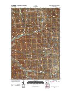 Spring Creek School 2011 topographic map thumbnail