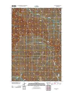 Skaar NW 2011 topographic map thumbnail