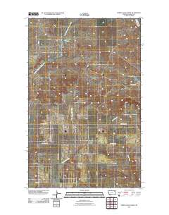 Spring Valley West 2011 topographic map thumbnail