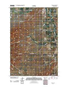 Wilsall 2011 topographic map thumbnail