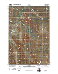 T Creek 2011 topographic map thumbnail