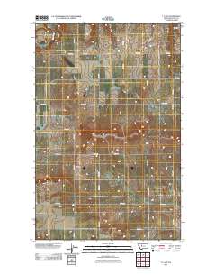 T L Gap 2011 topographic map thumbnail