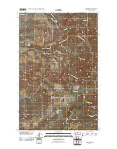 Table Butte 2011 topographic map thumbnail