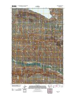 Teigen 2011 topographic map thumbnail