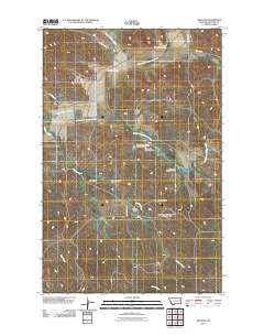 Weldon 2011 topographic map thumbnail