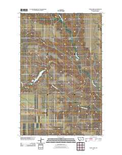 Todd Lakes 2011 topographic map thumbnail