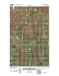 Tadpole Lake 2011 topographic map thumbnail
