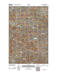 Wild Horse Pass 2011 topographic map thumbnail