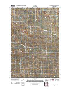 Wild Horse Pass SE 2011 topographic map thumbnail