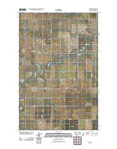 Vida 2011 topographic map thumbnail