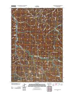 Signal Mountain 2011 topographic map thumbnail