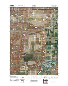 Walker Hill 2011 topographic map thumbnail