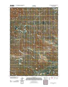 Whitetail Creek 2011 topographic map thumbnail