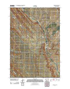 Warren 2011 topographic map thumbnail