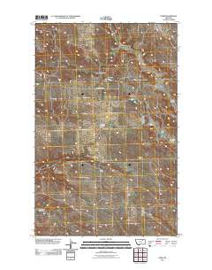 Harb 2011 topographic map thumbnail